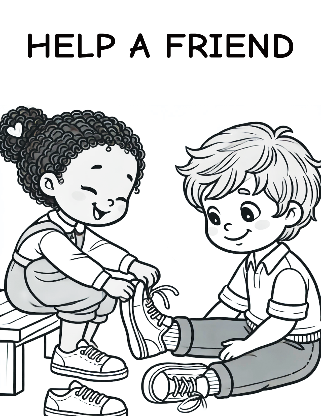 Help a Friend Printable